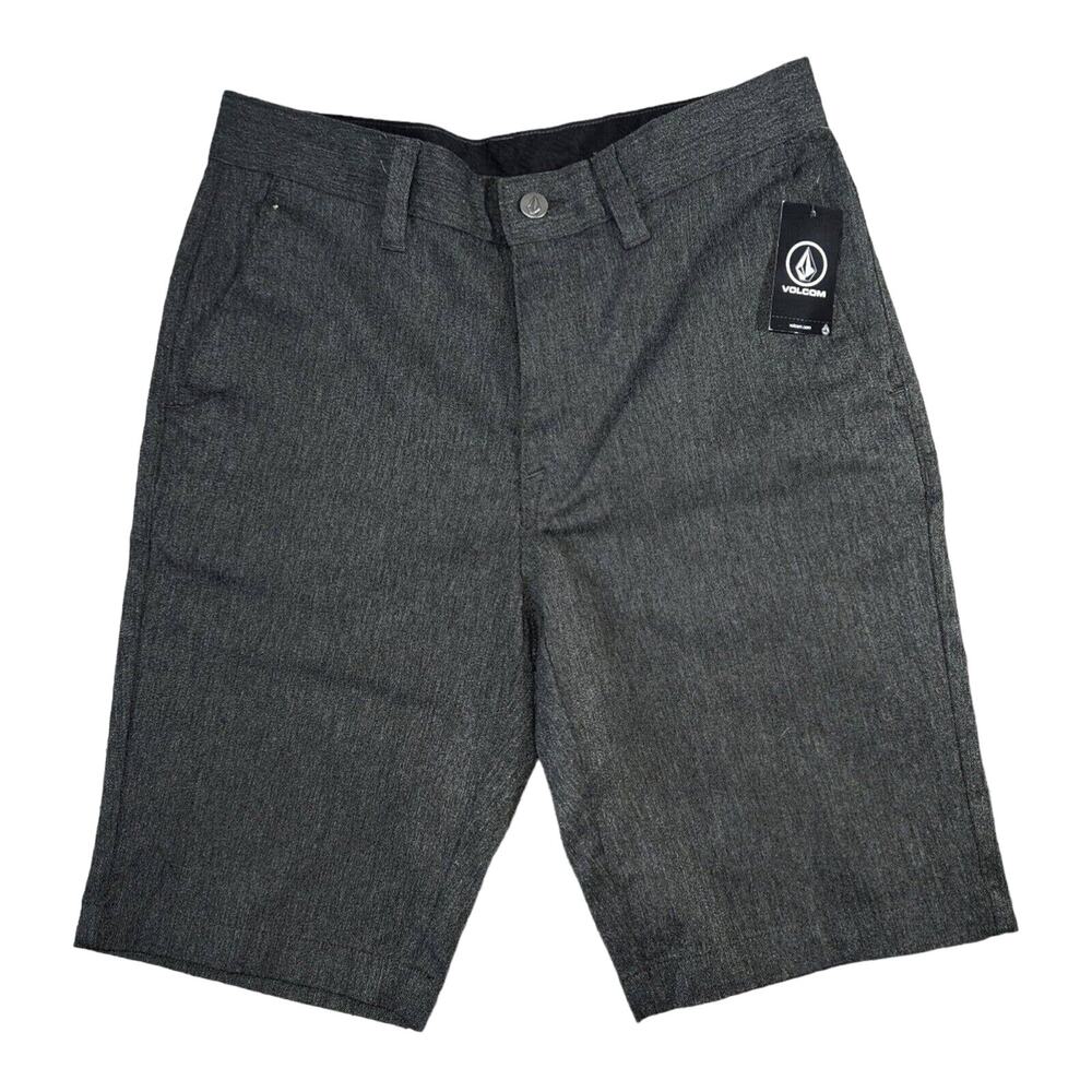 Volcom Men's Vmonty Chino Short 28 Gray NWT